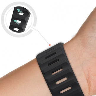 ItSkins Apple Watch Spectrum R Solid Strap 41MM Black