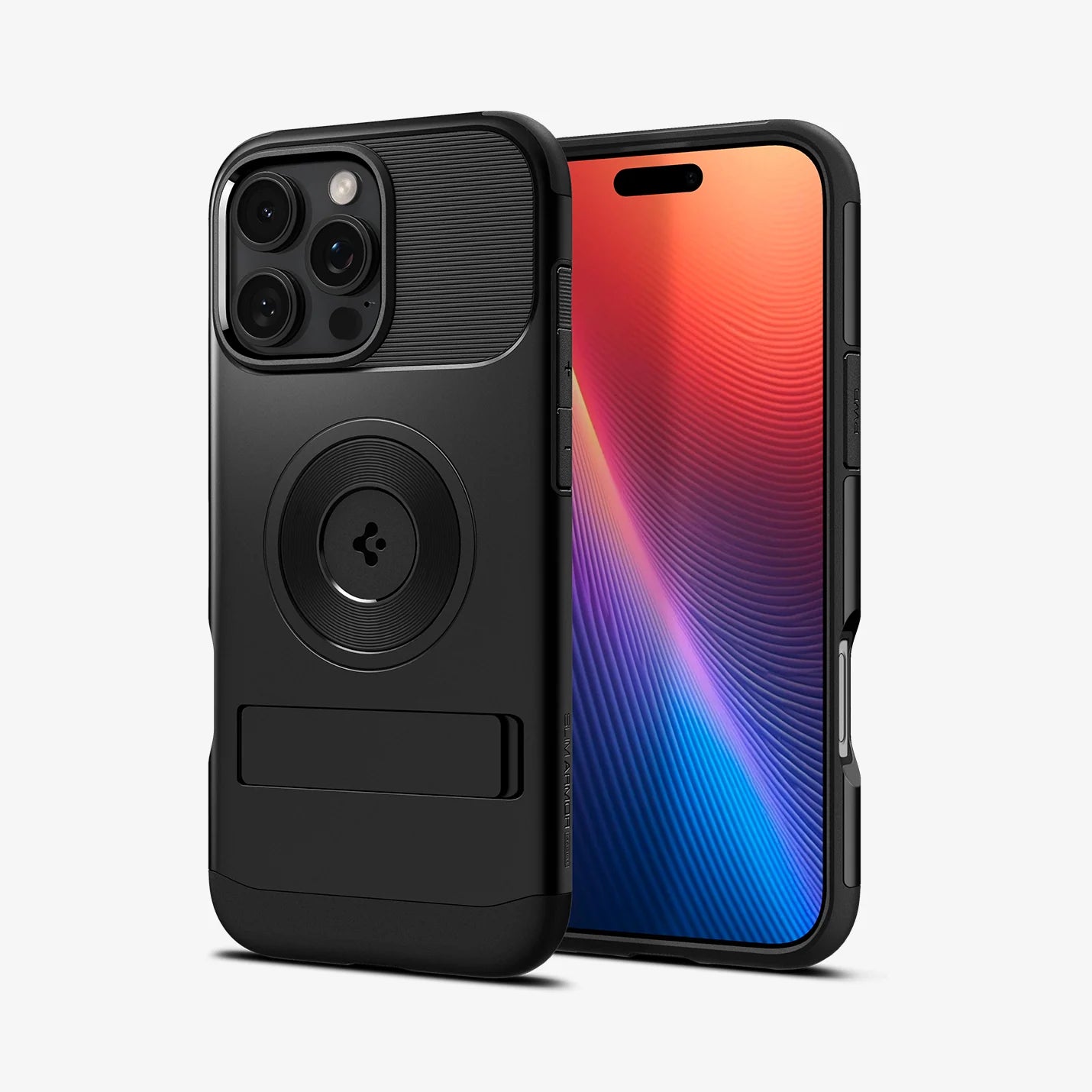 Spigen - Slim Armor MagSafe Case for Apple iPhone 16 Pro - Black