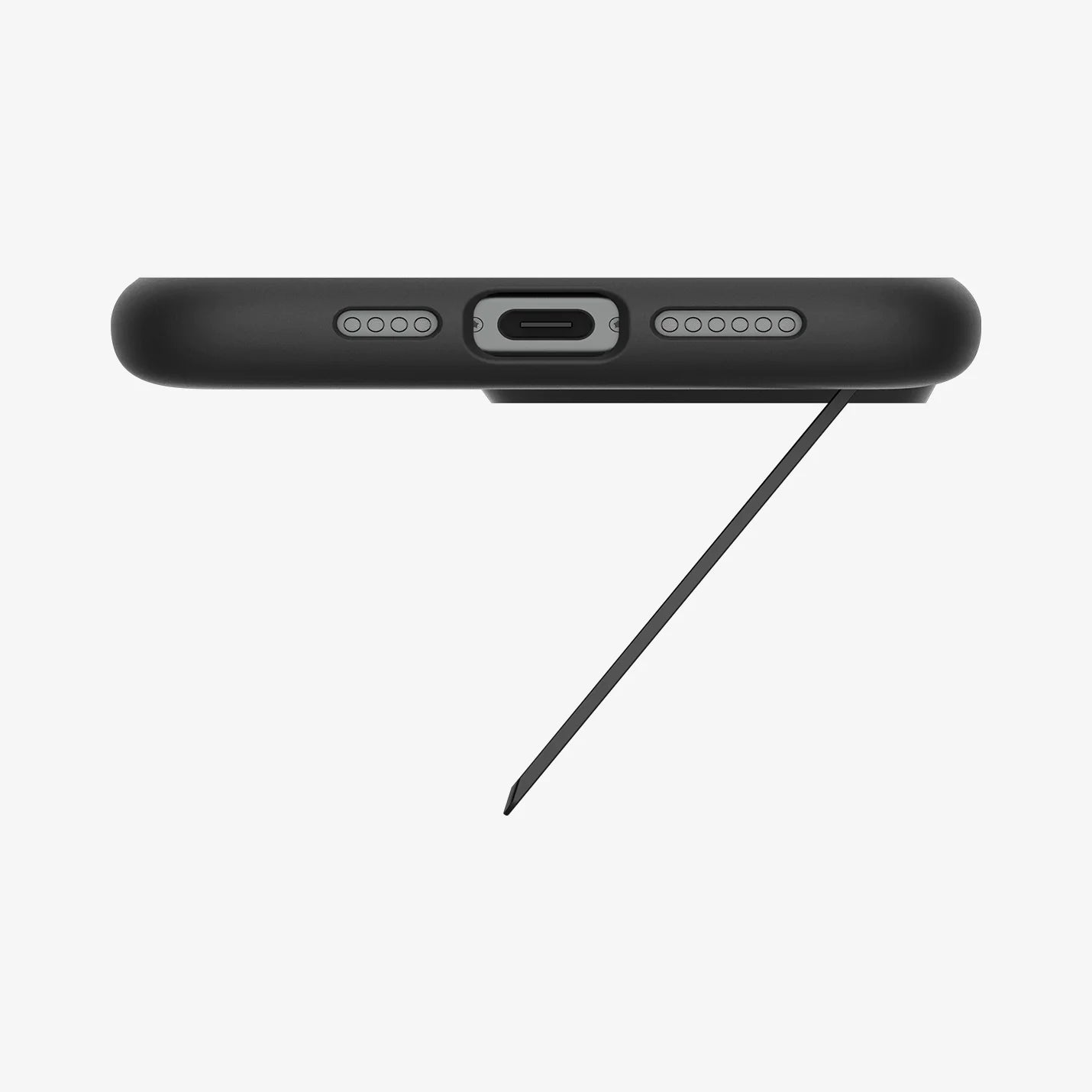 Spigen - Slim Armor MagSafe Case for Apple iPhone 16 Pro - Black