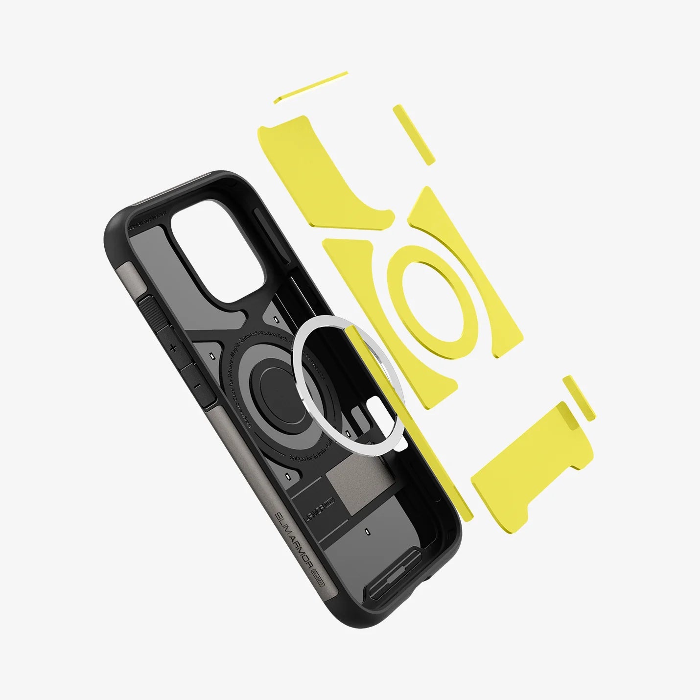 Spigen - Slim Armor MagSafe Case for Apple iPhone 16 - Black