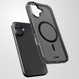 Laut Crystal-M Case with MagSafe iPhone 16 Plus Black Crystal