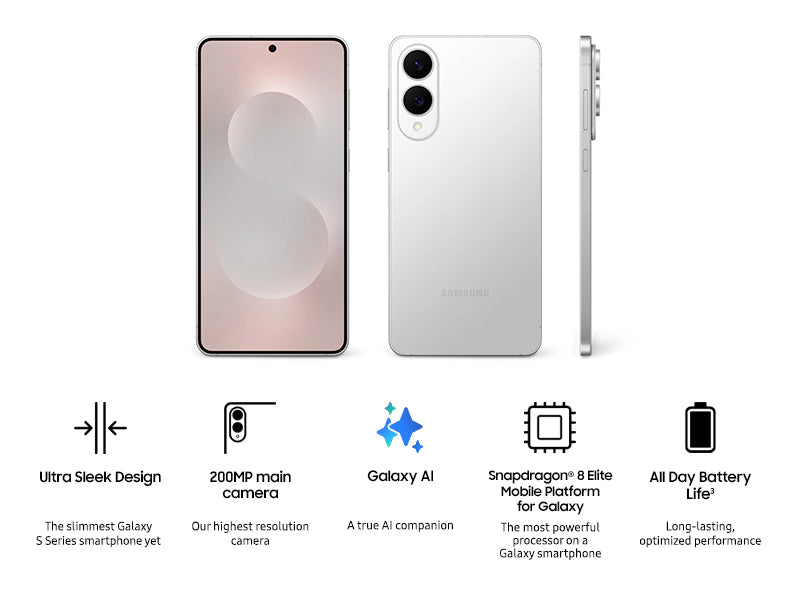 Samsung Galaxy S25 Edge 5G Smartphone