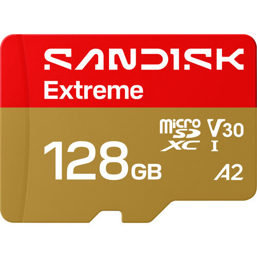 SanDisk Extreme UHS-I microSDXC Memory Card with SD Adapter