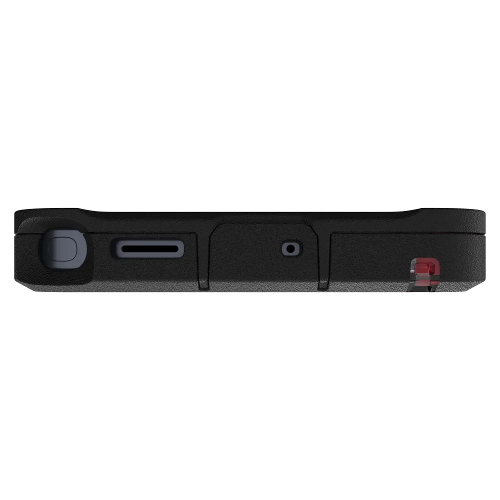 ZAGG - Rainier Snap Case with Kickstand for Samsung Galaxy S26 Ultra - Smoke Black
