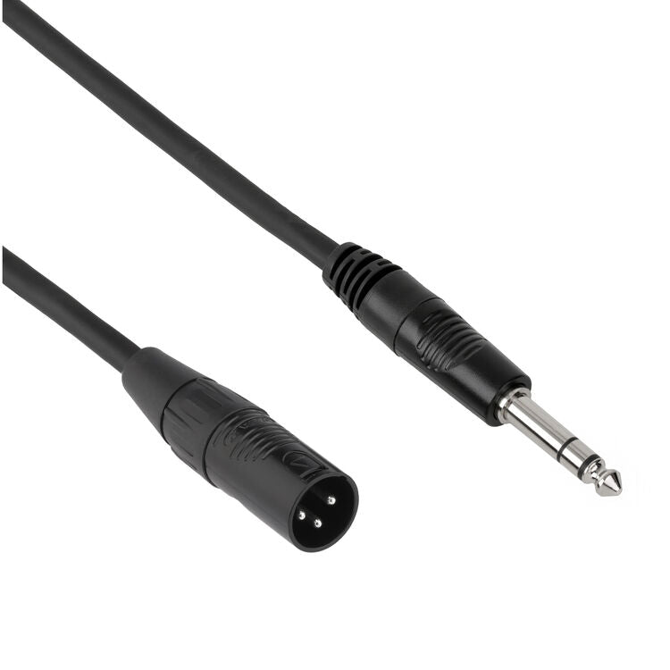 Pearstone PM Series 1/4" TRS Male to XLR Male Professional Interconnect Cable