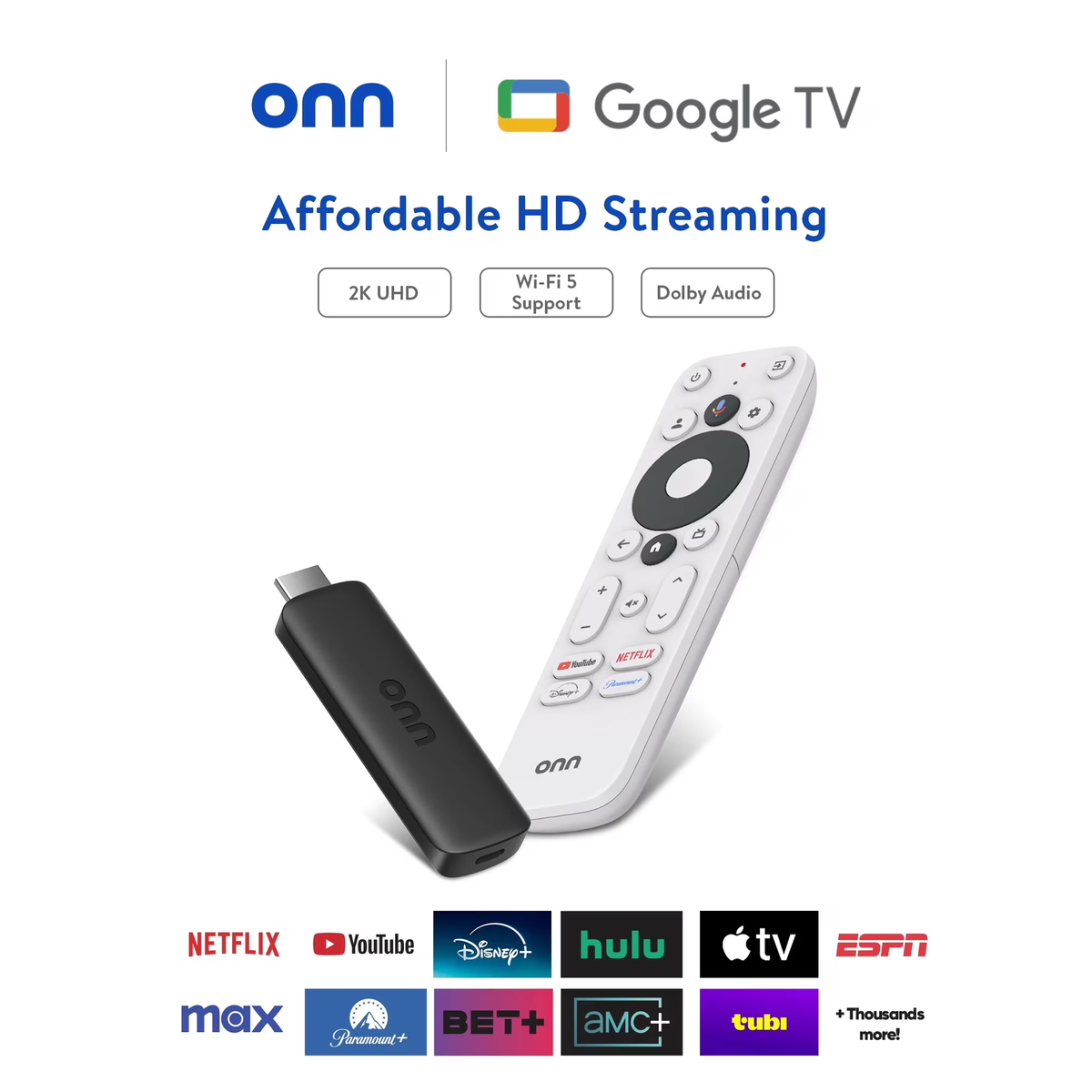 Onn Android TV Full HD Streaming Device