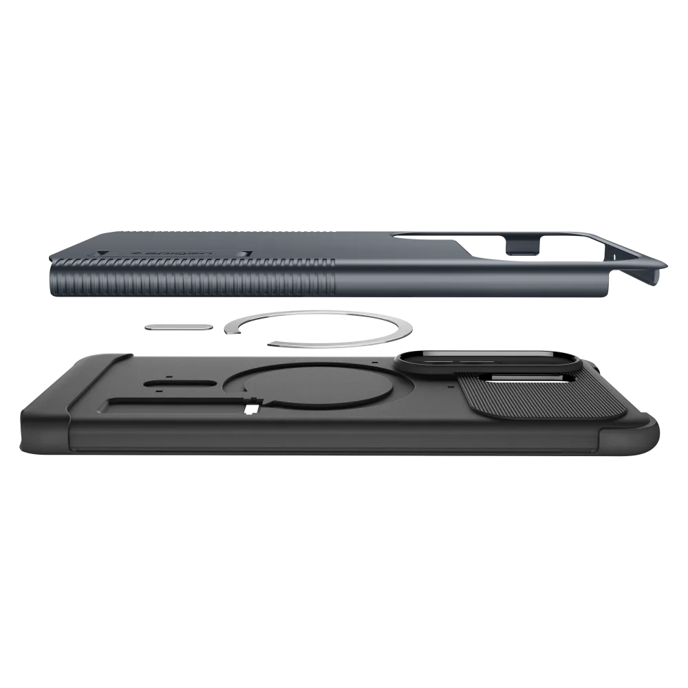 Spigen - Slim Armor MagFit Case for Samsung Galaxy S26 Ultra - Metal Slate