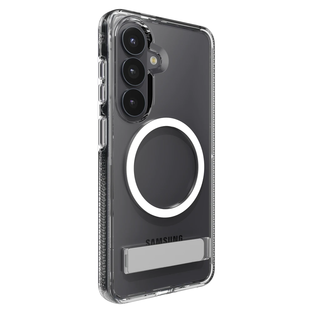 ZAGG - Crystal Palace Snap Case with Kickstand for Samsung Galaxy S26 - Clear