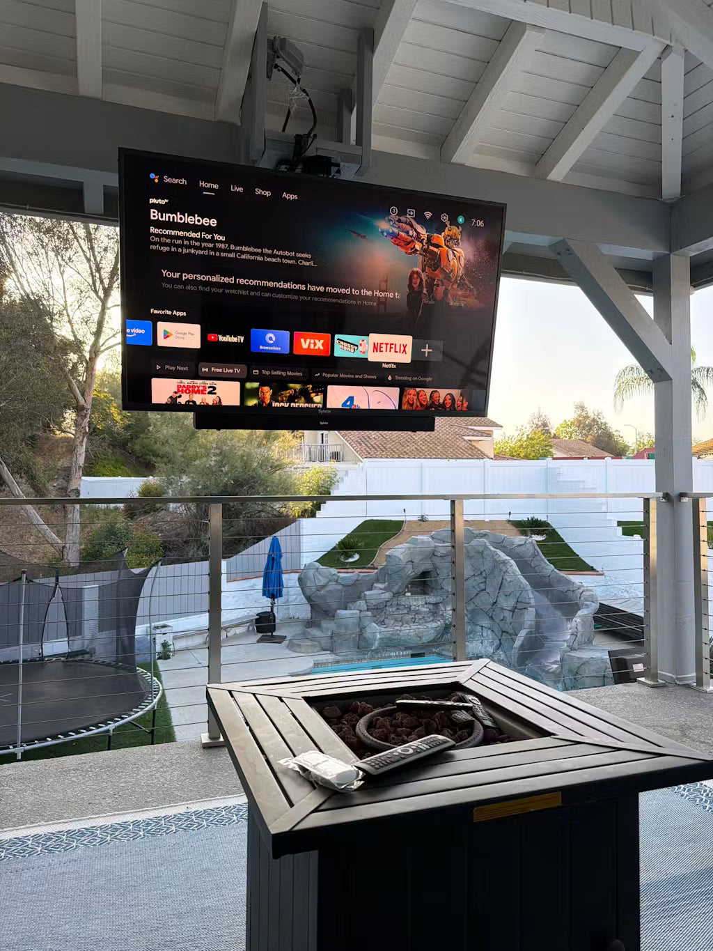 Sylvox 43" Deck Pro 3.0 Outdoor 4K Weatherproof Smart Google TV (2026)