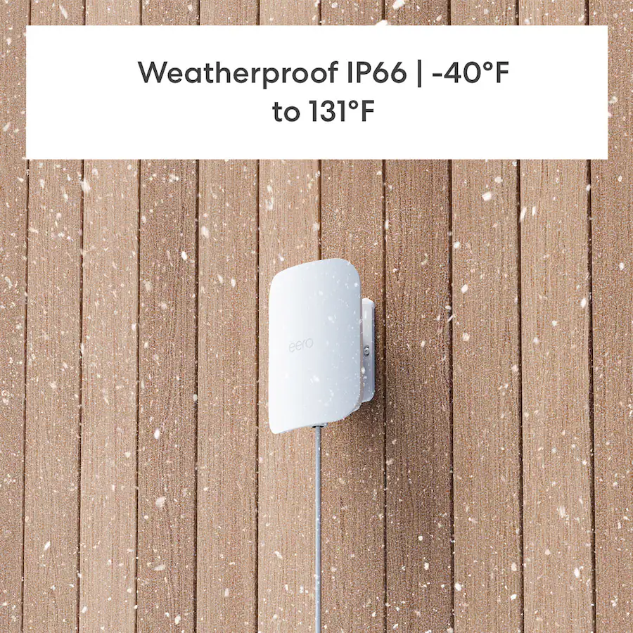 eero Outdoor 7 Dual-band Weatherproof Mesh Wi-Fi 7 Router