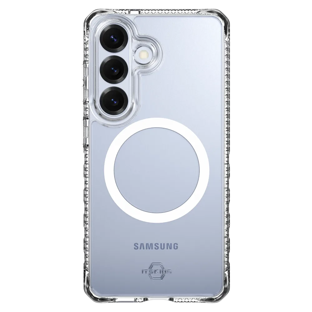 ITSKINS - Hybrid_R Clear MagSafe Case for Samsung Galaxy S26 - Clear