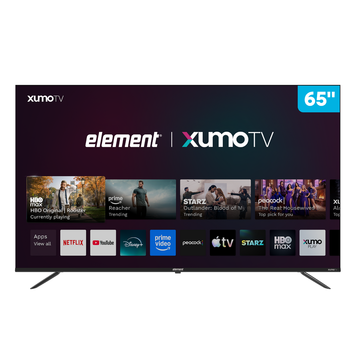 Element 65” 4K UHD HDR Frameless Xumo TV