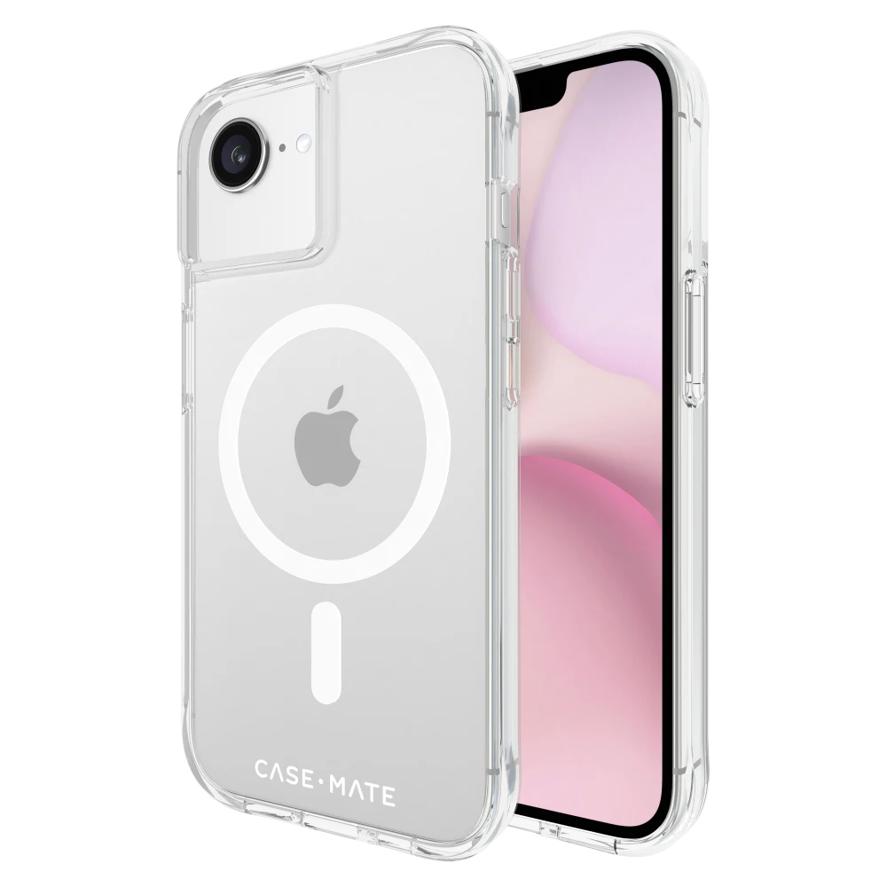 Case-Mate Tough MagSafe Case for Apple iPhone 16e/15/14/13 (Clear)