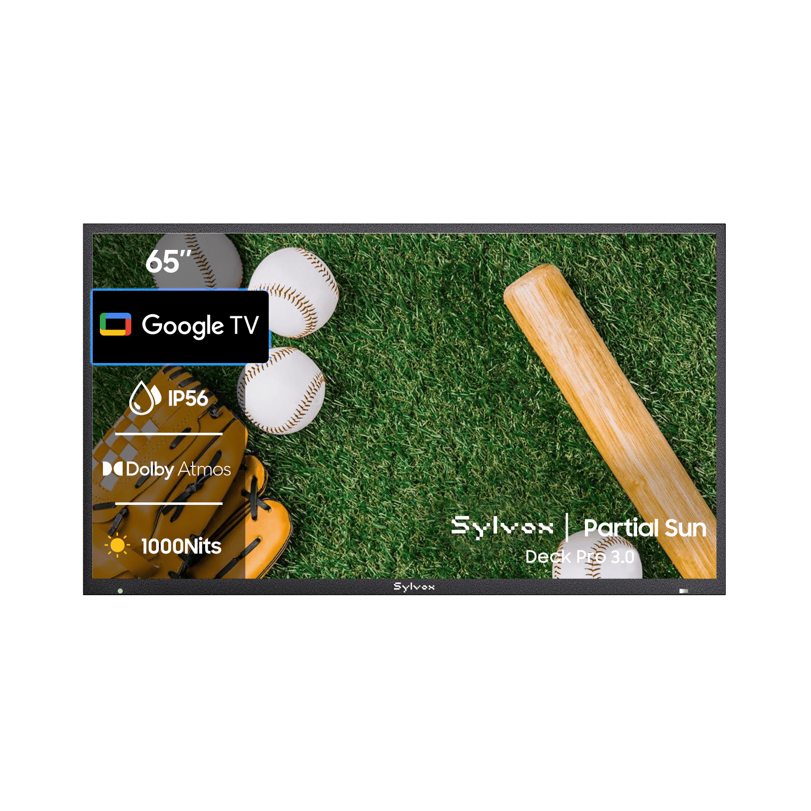 Sylvox 65" Deck Pro 3.0 Outdoor 4K Weatherproof Smart Google TV (2026)