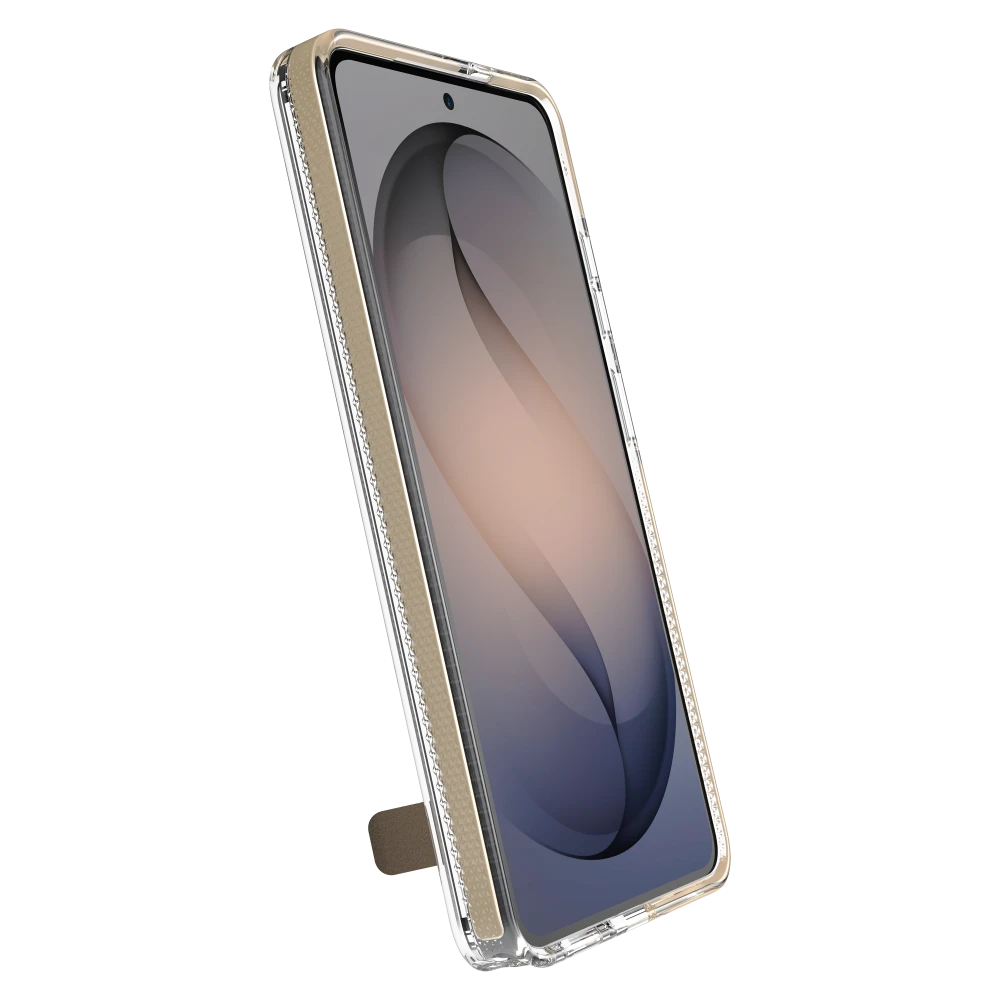 ZAGG - Santa Cruz Snap Case with Kickstand for Samsung Galaxy S26 Ultra - Titanium Gray