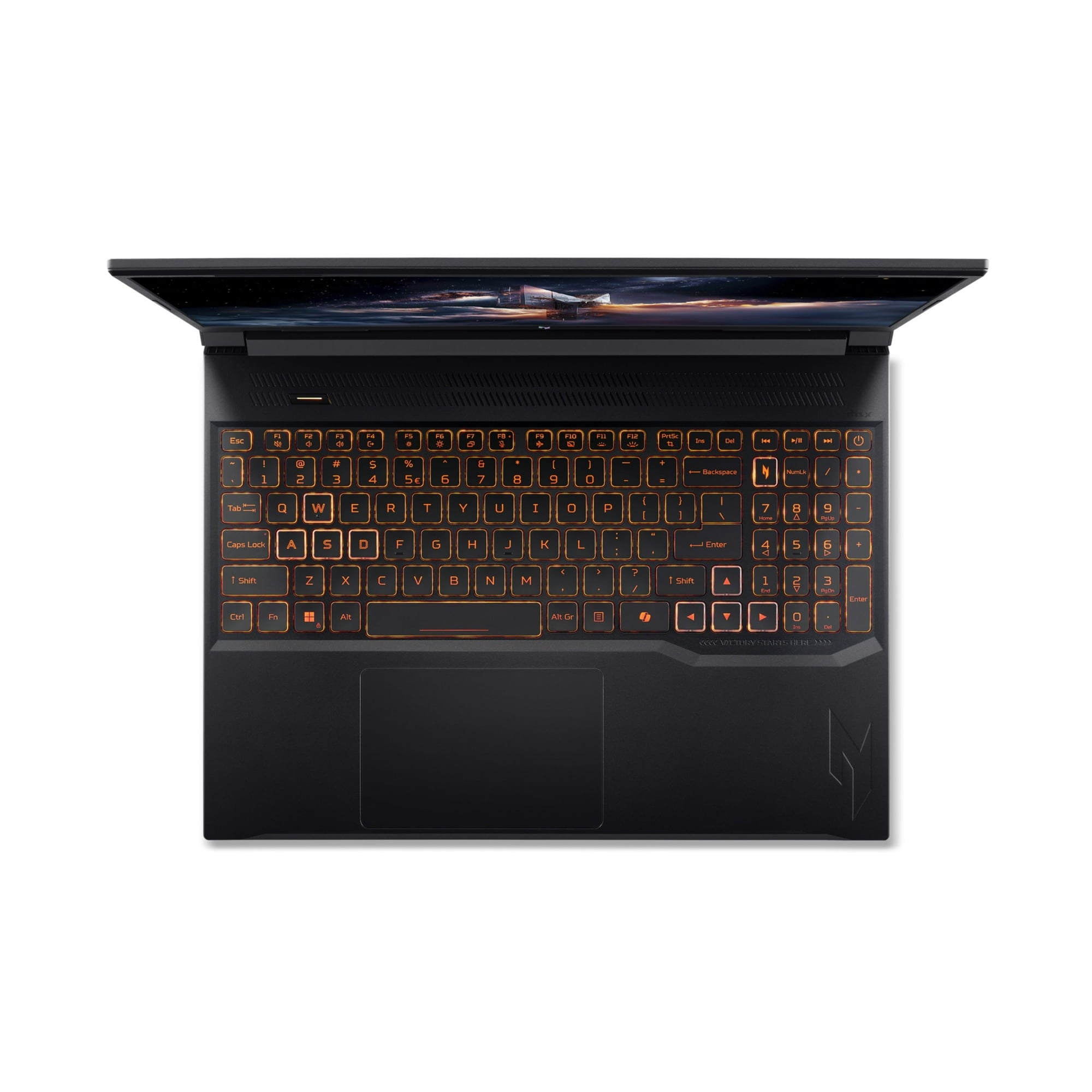Acer Nitro V 16 AI WUXGA FHD Windows Gaming Laptop (AMD Ryzen 5 240, 16GB Memory, 512GB Storage, RTX 5050 GFX) (Obsidian Black)