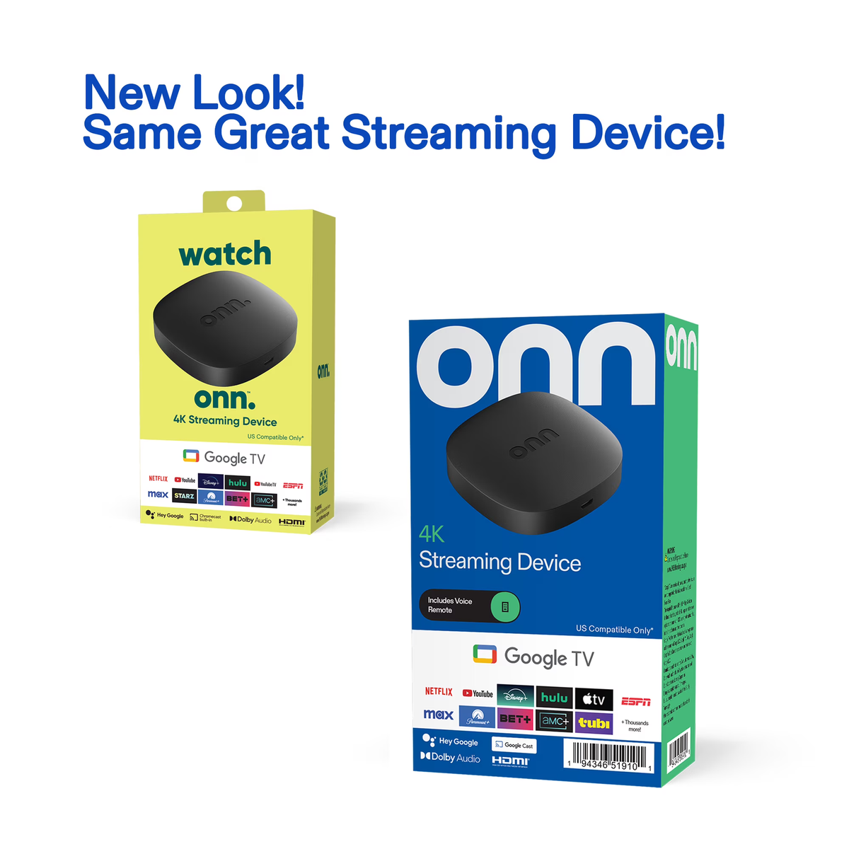 Onn Android TV 4K UHD Streaming Box