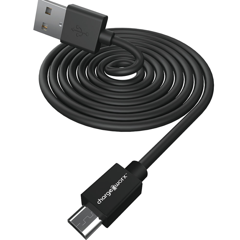 Chargeworx 6ft Micro USB Sync & Charge Cable