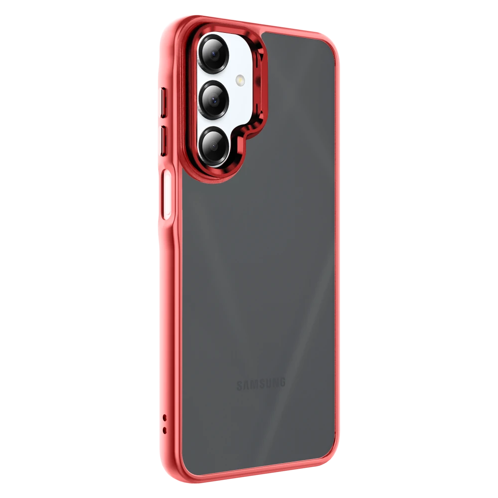 AMPD - Acrylic Smoke CamKick MagSafe Case for Samsung Galaxy A16 5G (Red)