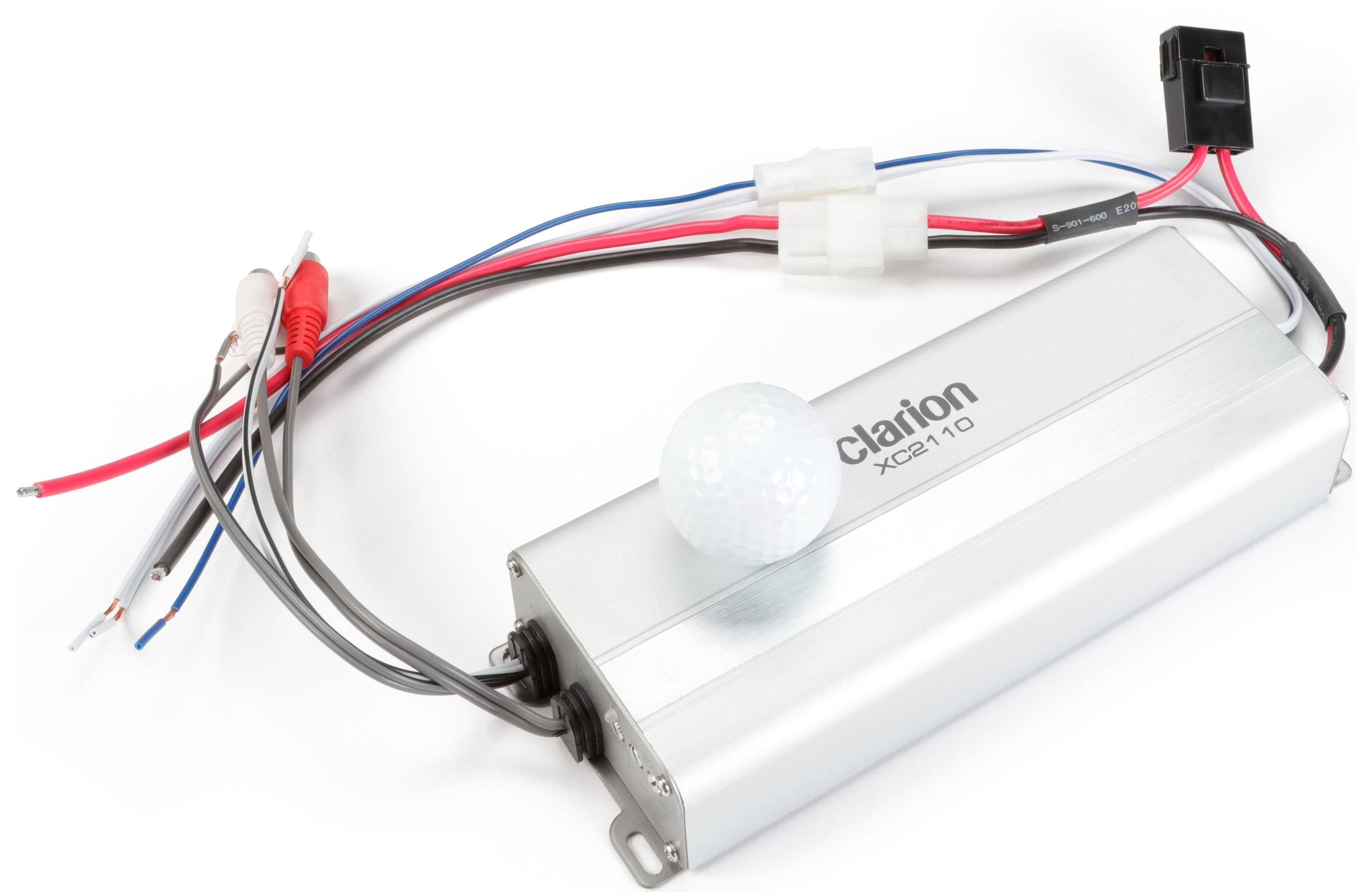 Clarion XC2110 400w Peak Ultra Compact Monoblock XC Series Micro Class D Marine Amplifier