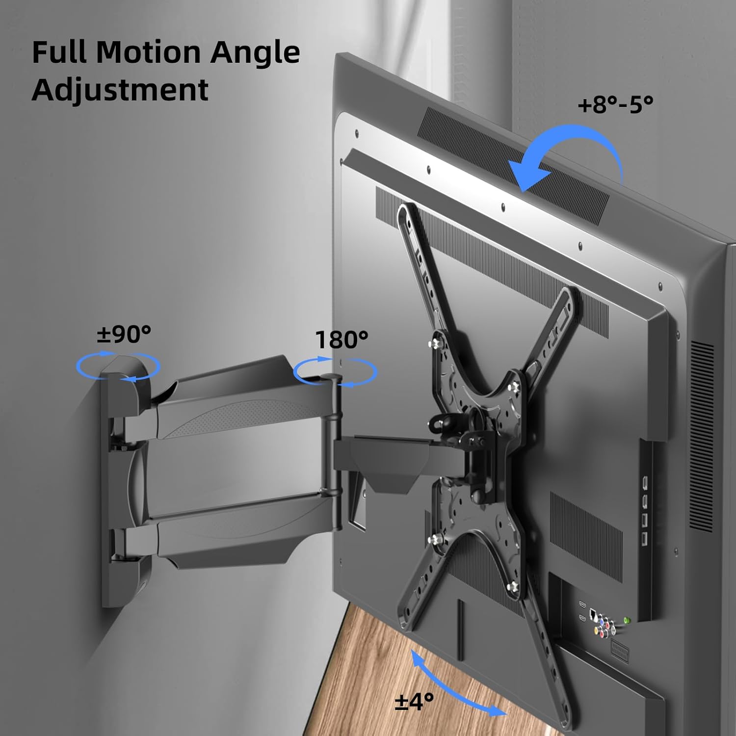 FD-L400 32-Inch To 55-Inch Full-Motion Cantilever Medium TV Wall Mount