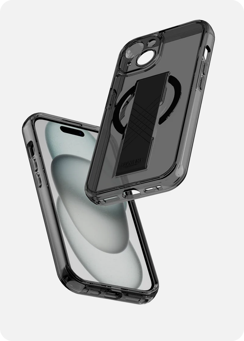 Avana Grip-It Case with MagSafe for Apple iPhone 16E/15/14 (Ash)