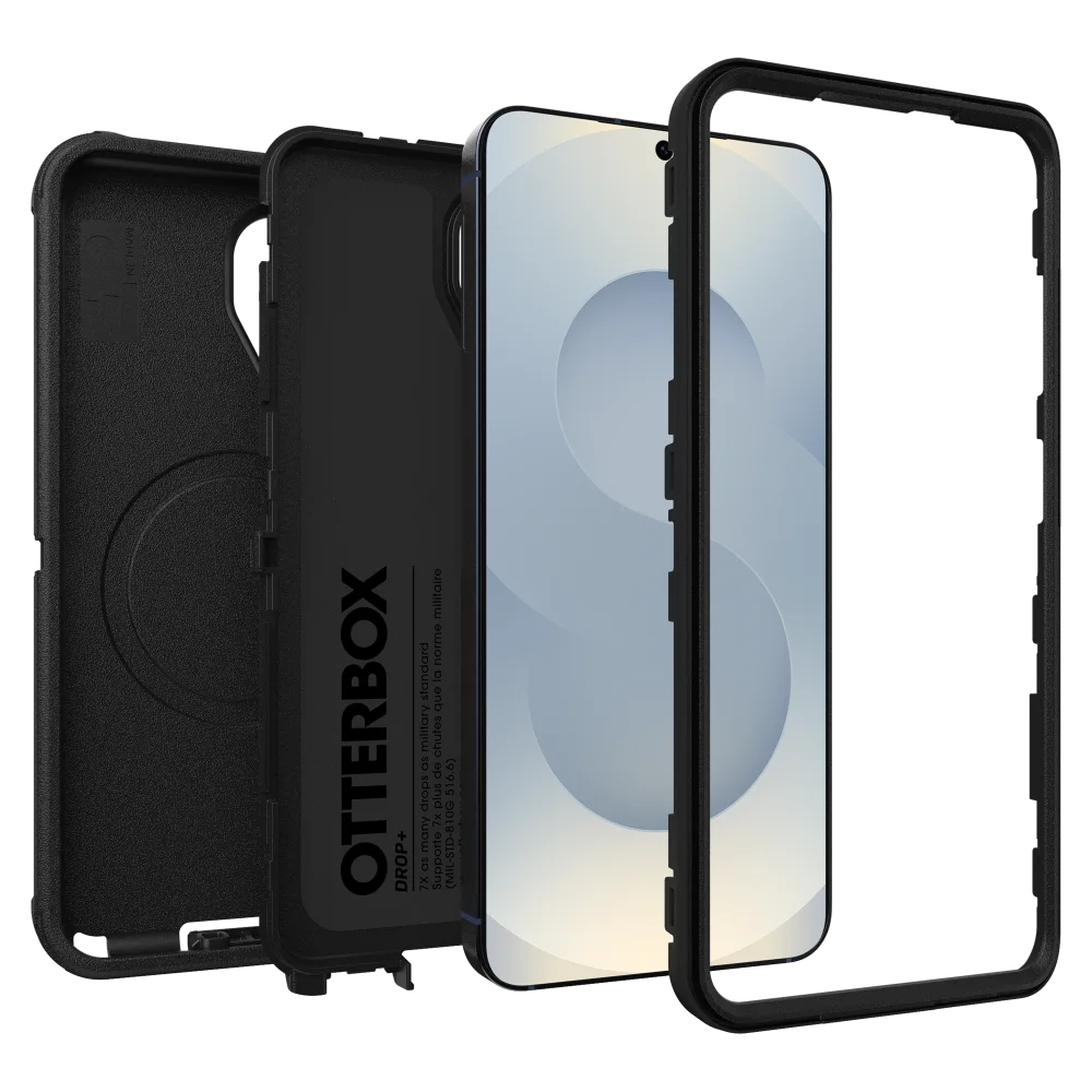 OtterBox - Defender Pro Magnetic Case for Samsung Galaxy S26 - Black