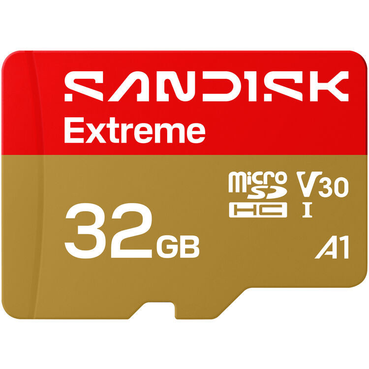 SanDisk Extreme UHS-I microSDXC Memory Card with SD Adapter
