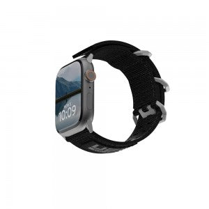 Urban Armor Gear (UAG) Nato Eco Watch Strap for Apple Watch 42mm / 44mm / 45mm / 49mm (Black)
