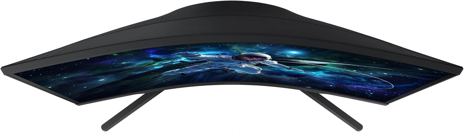 Samsung 32-Inch Odyssey G5 QHD Gaming Monitor with 1000R Curved Screen