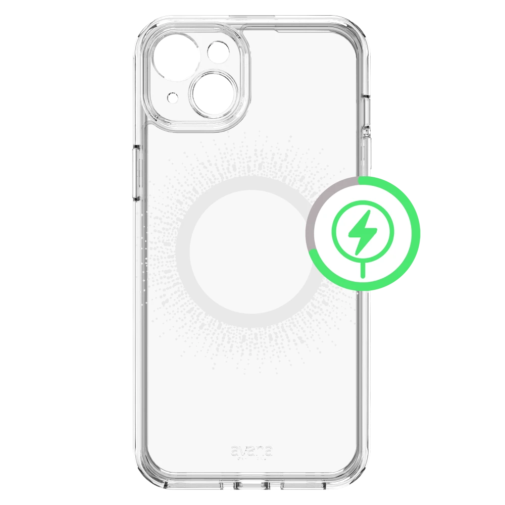 Avana Aura Case with MagSafe for Apple iPhone 16E/15/14 (Chrome)