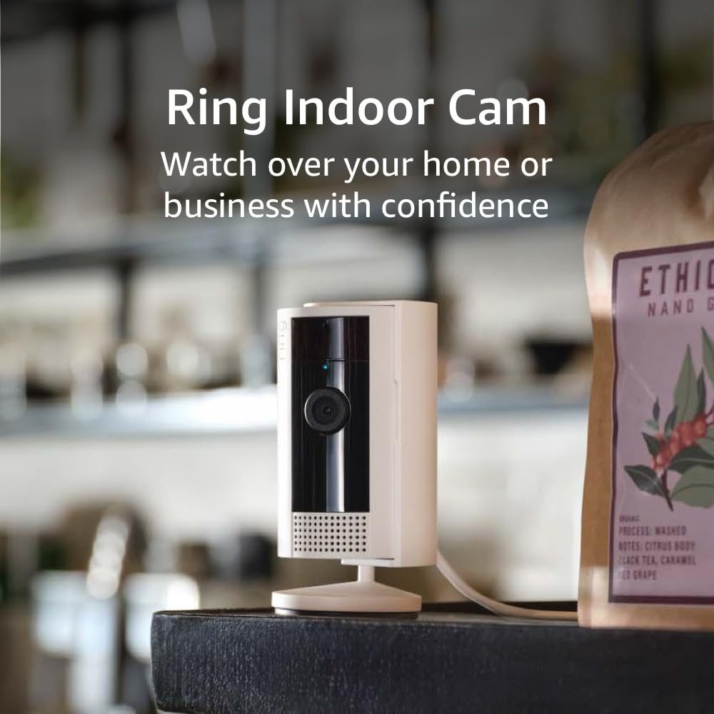 Ring Indoor Cam (2nd Gen) - Compact Plug-In HD Security Camera
