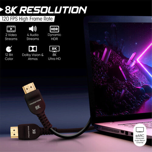 Pearstone HDA 8K Ultra-High Speed HDMI Cable