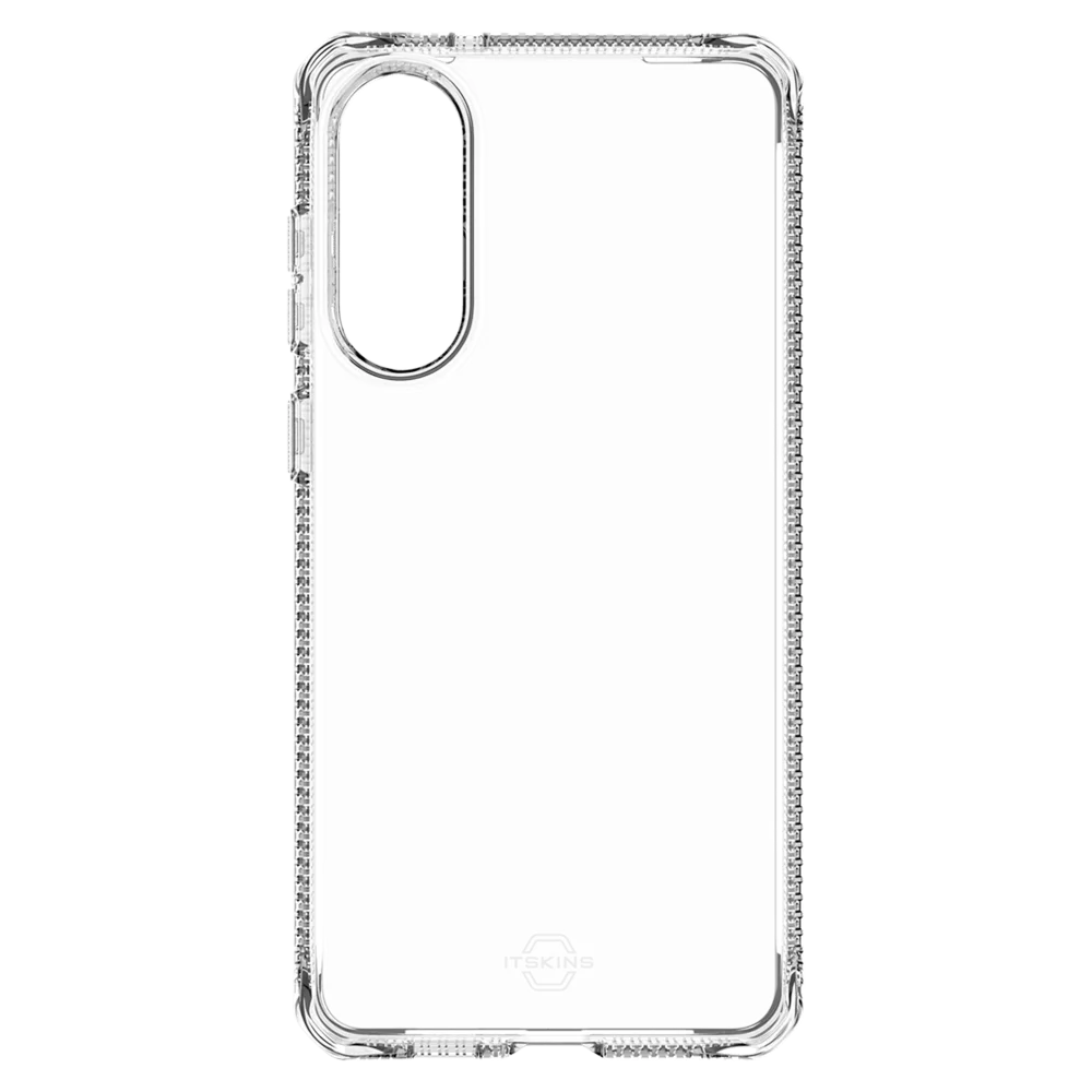 ITSKINS - Spectrum_R Clear Case for Samsung Galaxy S25 Edge (Transparent)