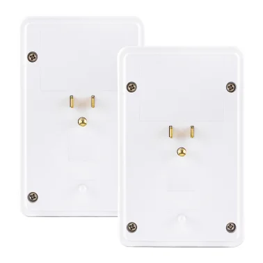 CyberPower MP18HO007 2-AC Outlet and 2-USB Port Grounded Wall Tap (2 Pack)