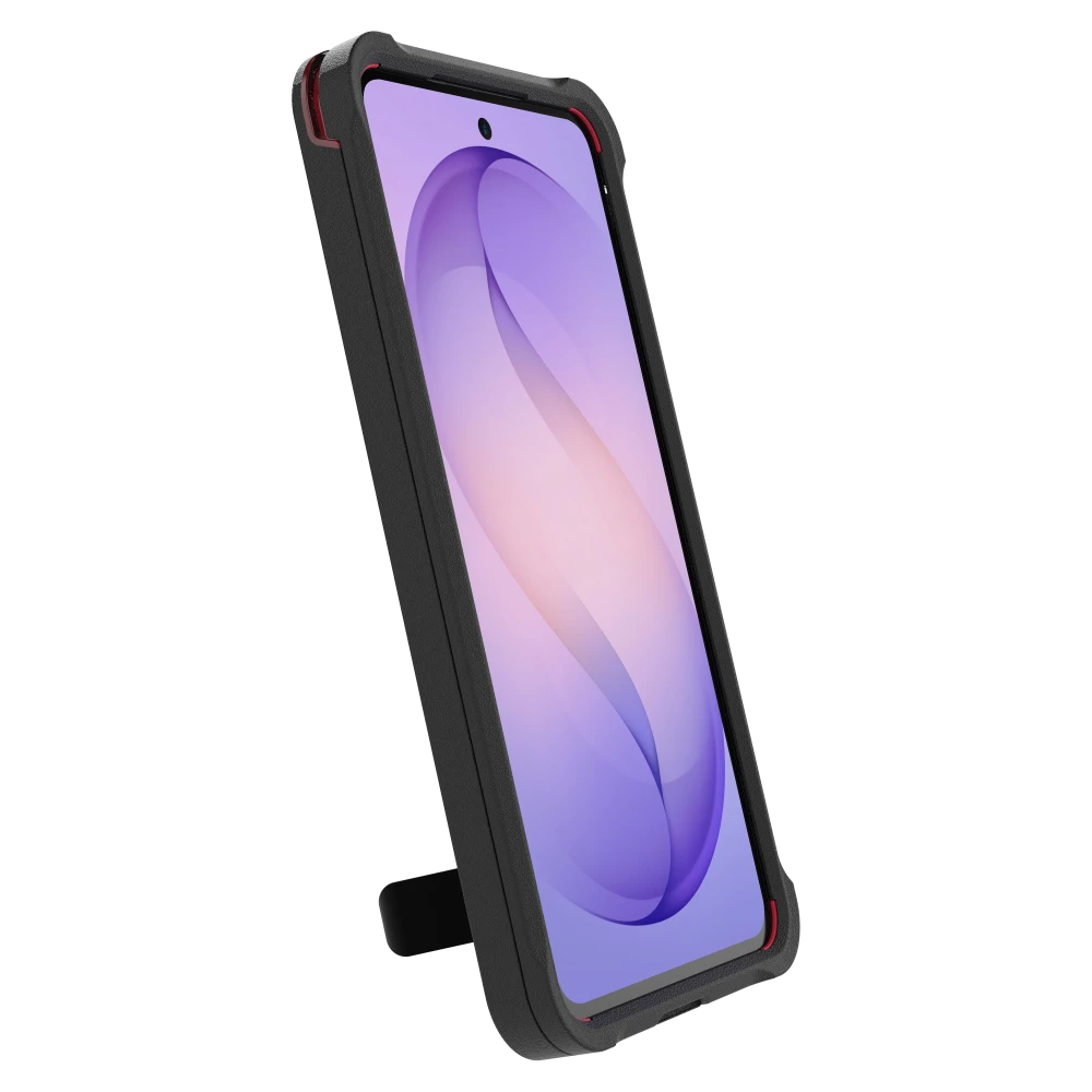 ZAGG - Rainier Snap Case with Kickstand for Samsung Galaxy S26 - Smoke Black