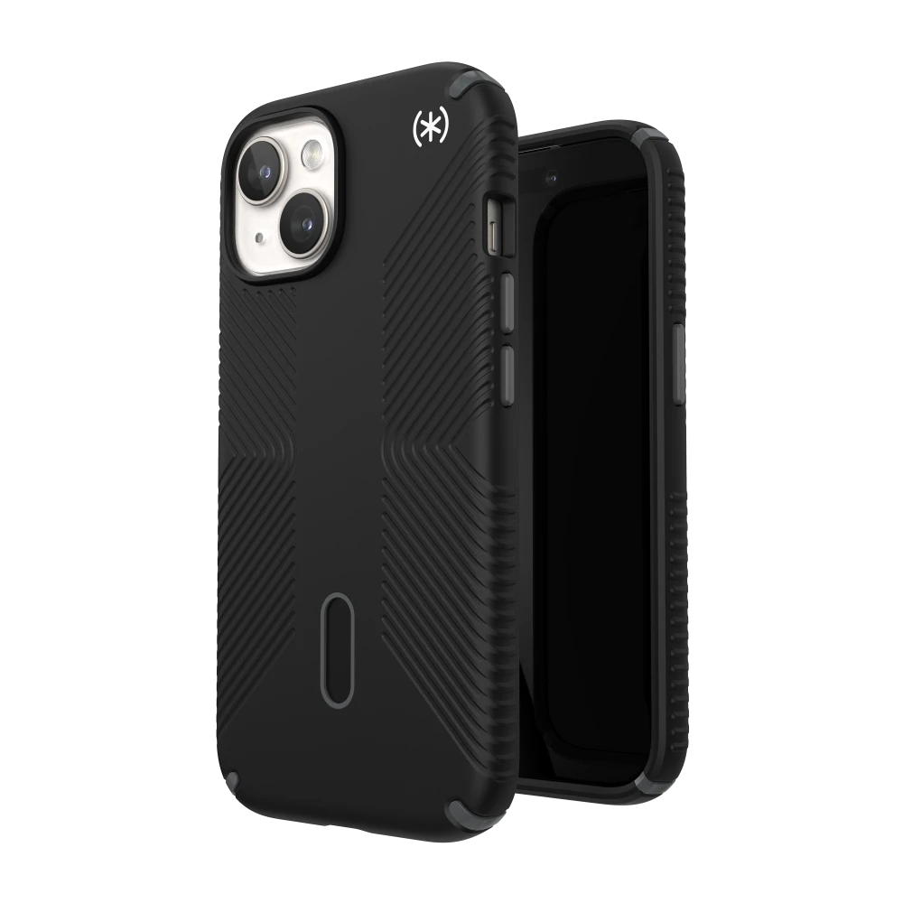 Speck Presidio2 Grip Case with MagSafe for Apple iPhone 16e/15/14/13 (Black)