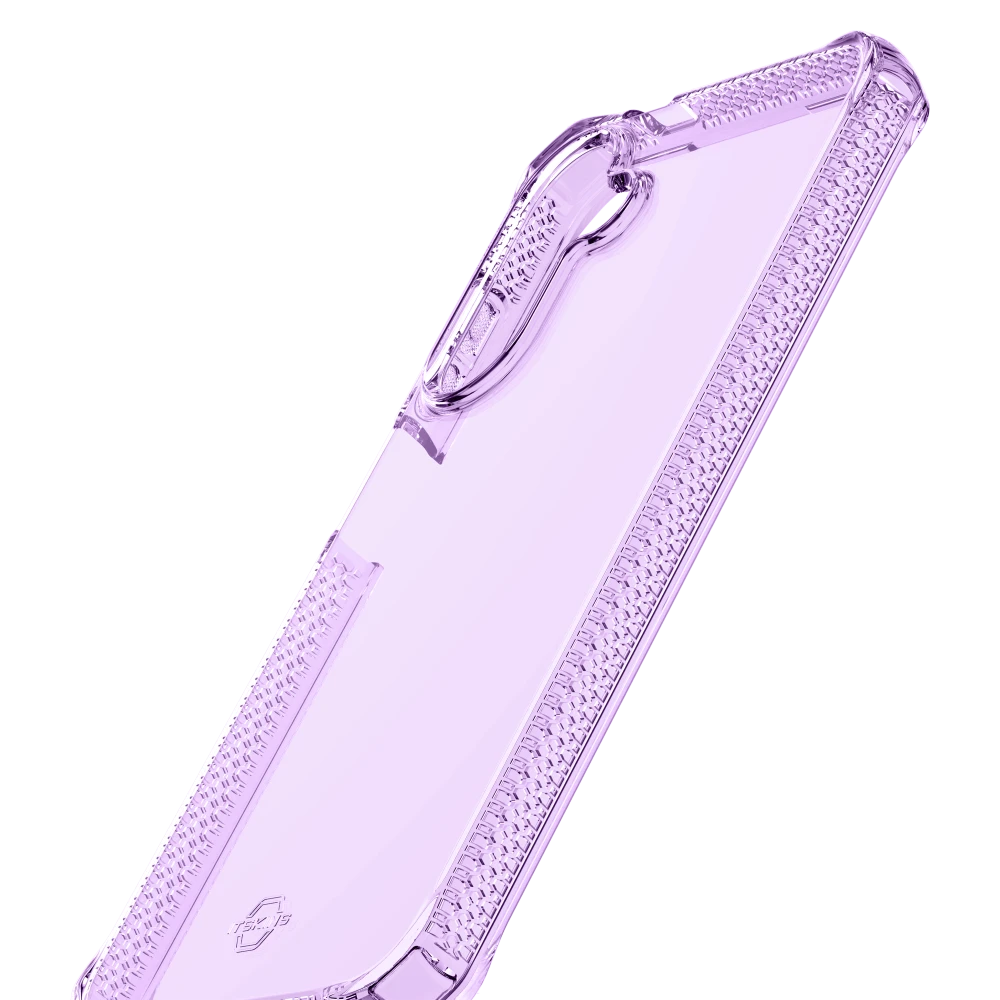 ITSKINS - Spectrum_R Clear Case for Samsung Galaxy A36 (Light Purple)