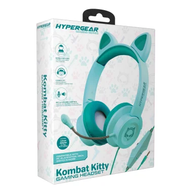 HyperGear Kombat Kitty Gaming Headset for Kids
