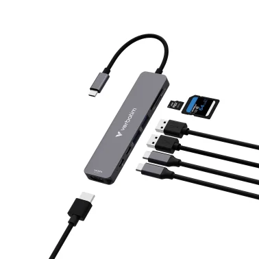Verbatim® USB-C Essentials 7-Port Hub