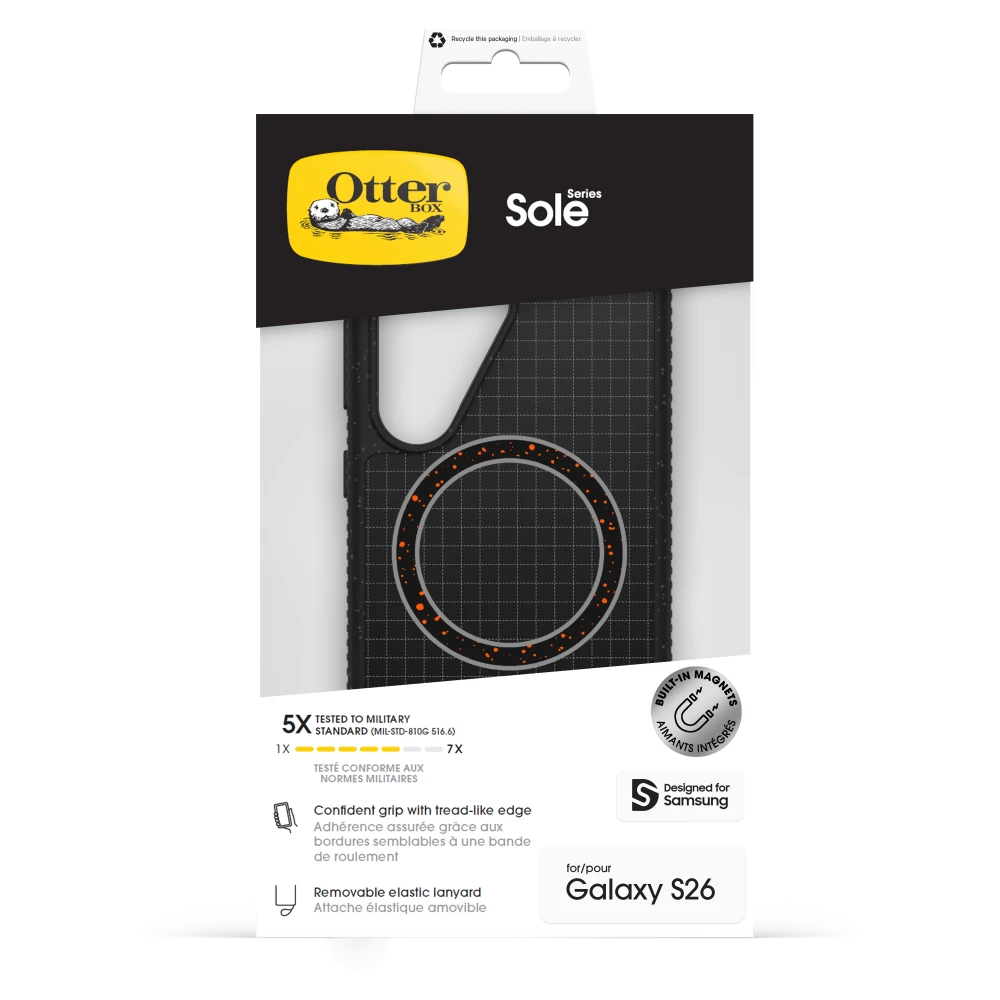 OtterBox - Sole Magnetic Case for Samsung Galaxy S26 - Midnight Circuit
