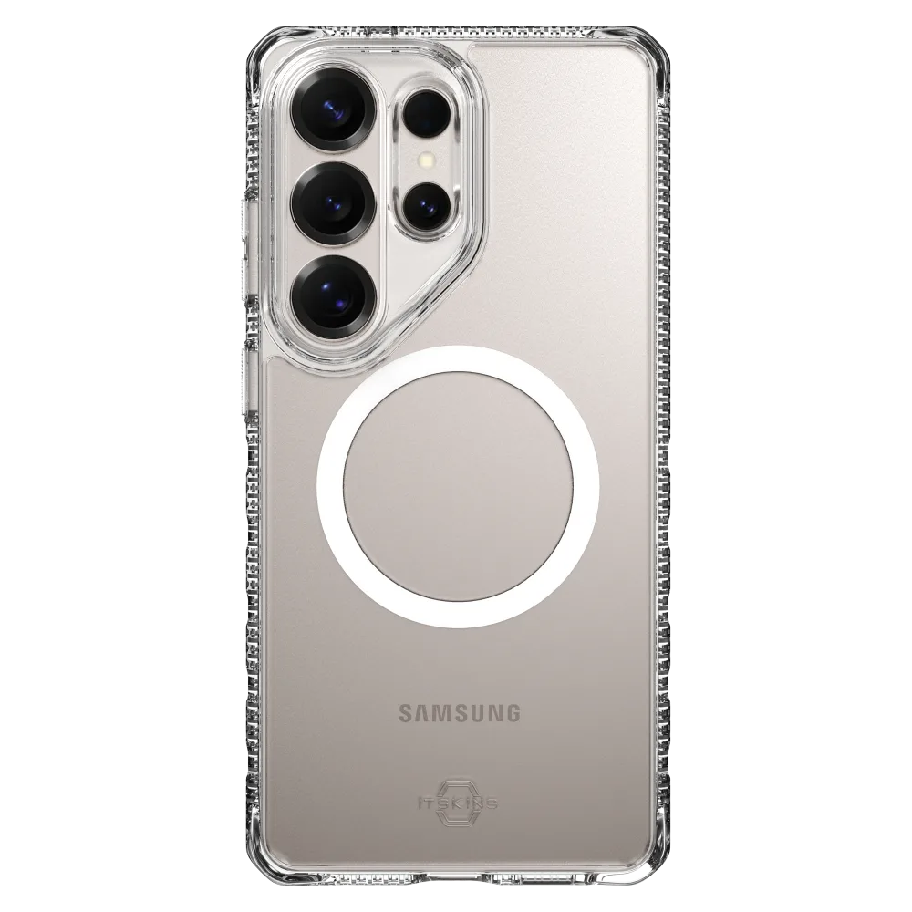 ITSKINS - Hybrid_R Clear MagSafe Case for Samsung Galaxy S26 Ultra