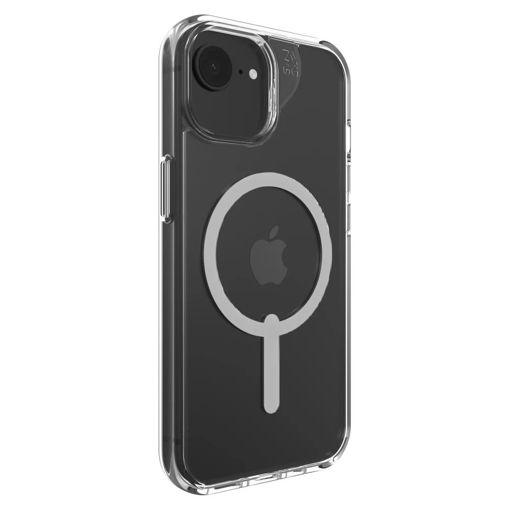 ZAGG Crystal Palace Snap MagSafe Case Apple iPhone 16e/15/14/13 (Clear)