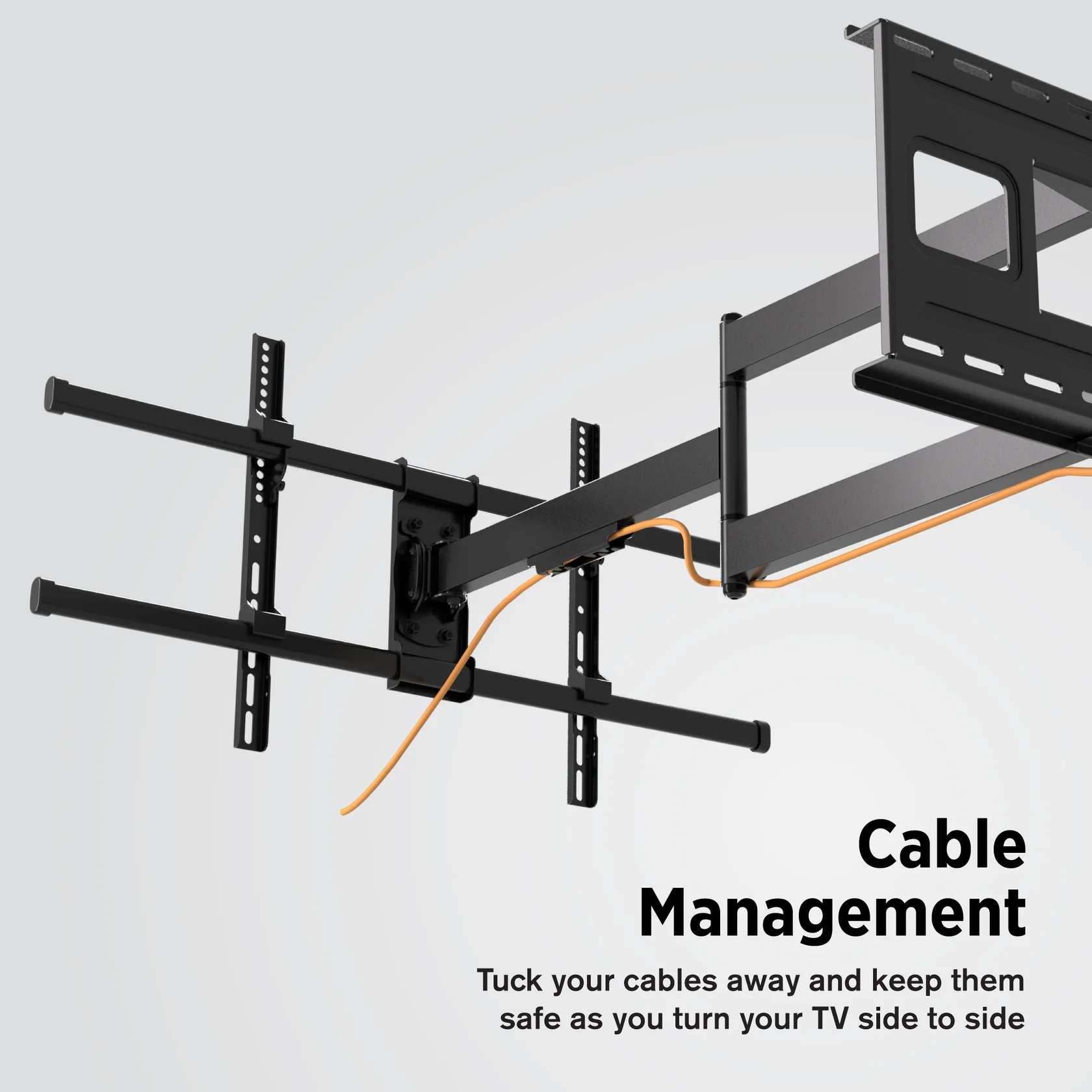 ONE by Promounts OMAXL-6401 32-Inch to 80 Inch Extra-Large Articulating TV Wall Mount