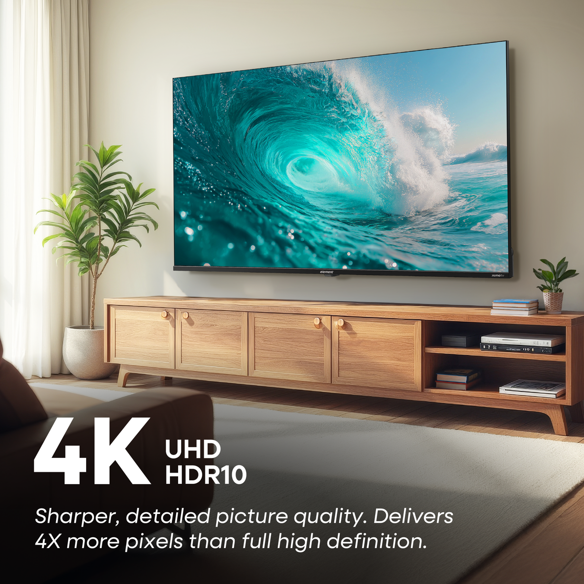 Element 86” 4K UHD HDR Frameless Xumo TV