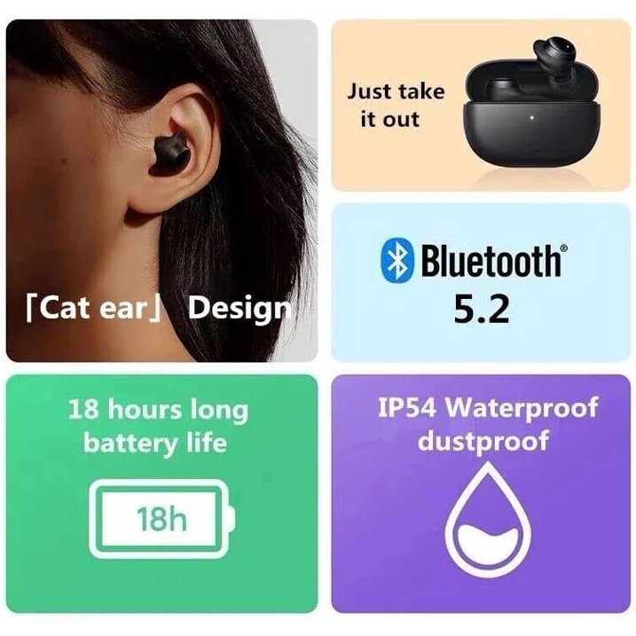 Xiaomi Redmi Buds 3 Lite Bluetooth In-ear Earphones