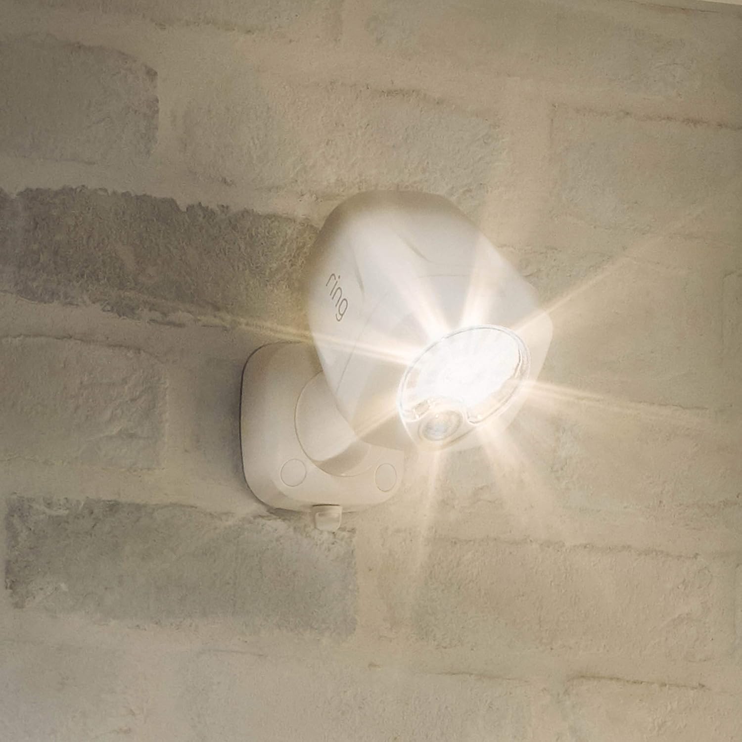 Ring Smart Lighting Spotlight - Outdoor Motion-Sensor Security Light