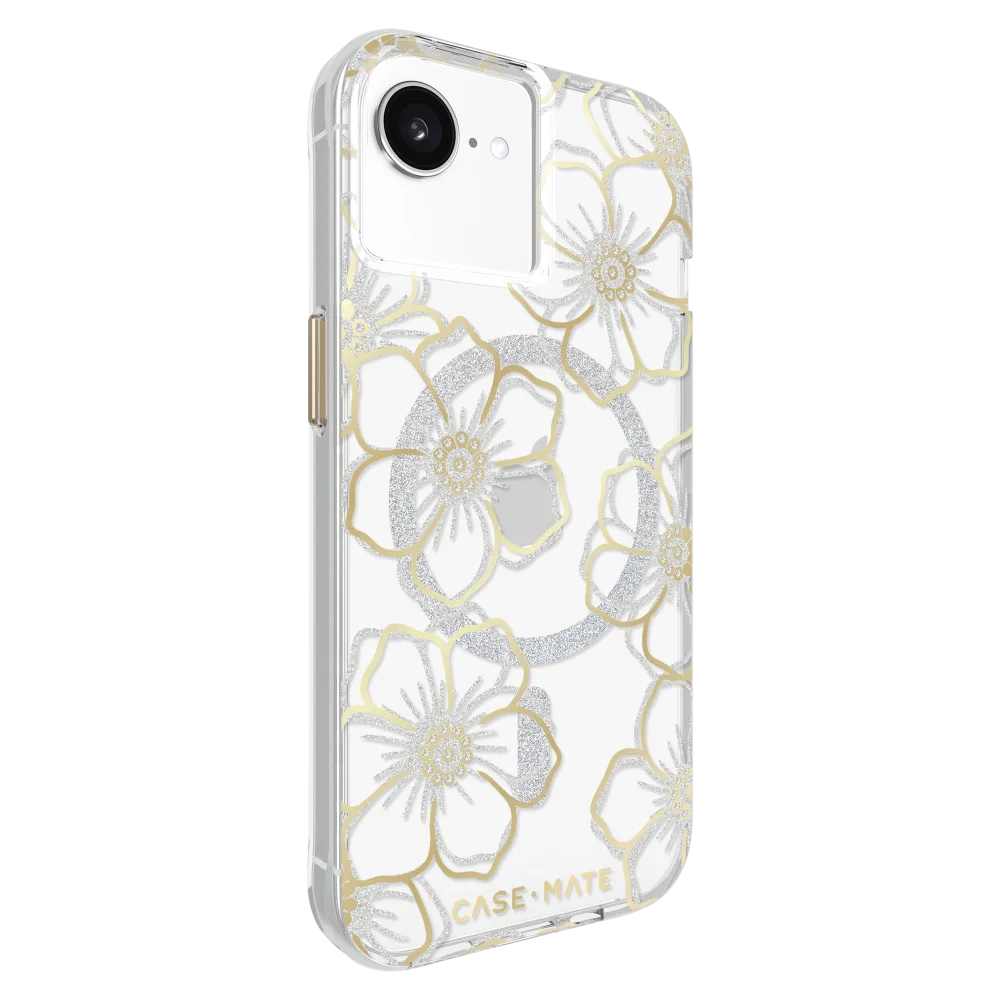 Case-Mate Floral Gems MagSafe Case for Apple iPhone 16e/15/14/13