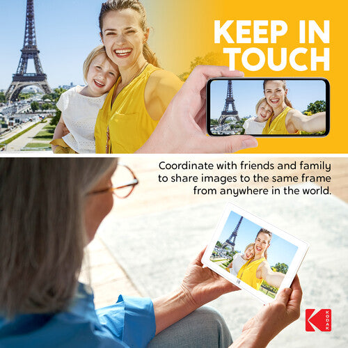 Kodak 10" Digital Picture Frame with Wi-Fi and Multi-Touch Display