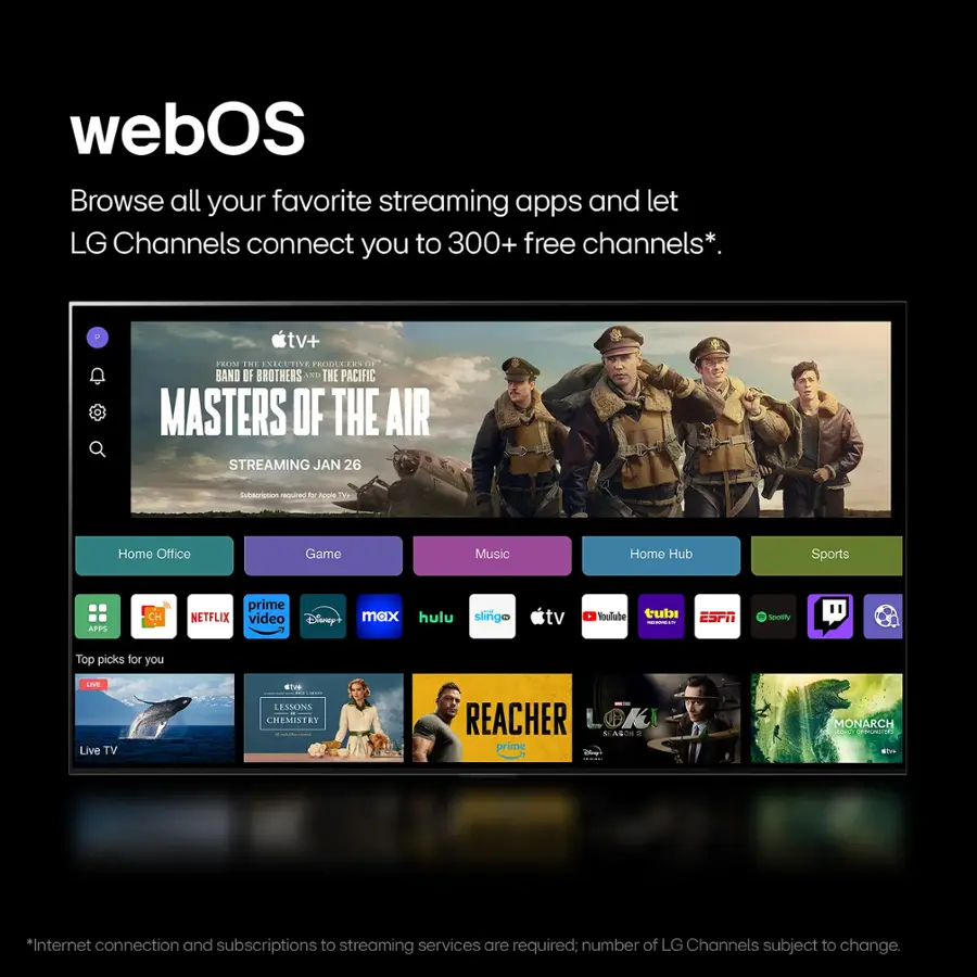 LG UT70 Series 75" 4K UHD Smart webOS LED TV (2024)